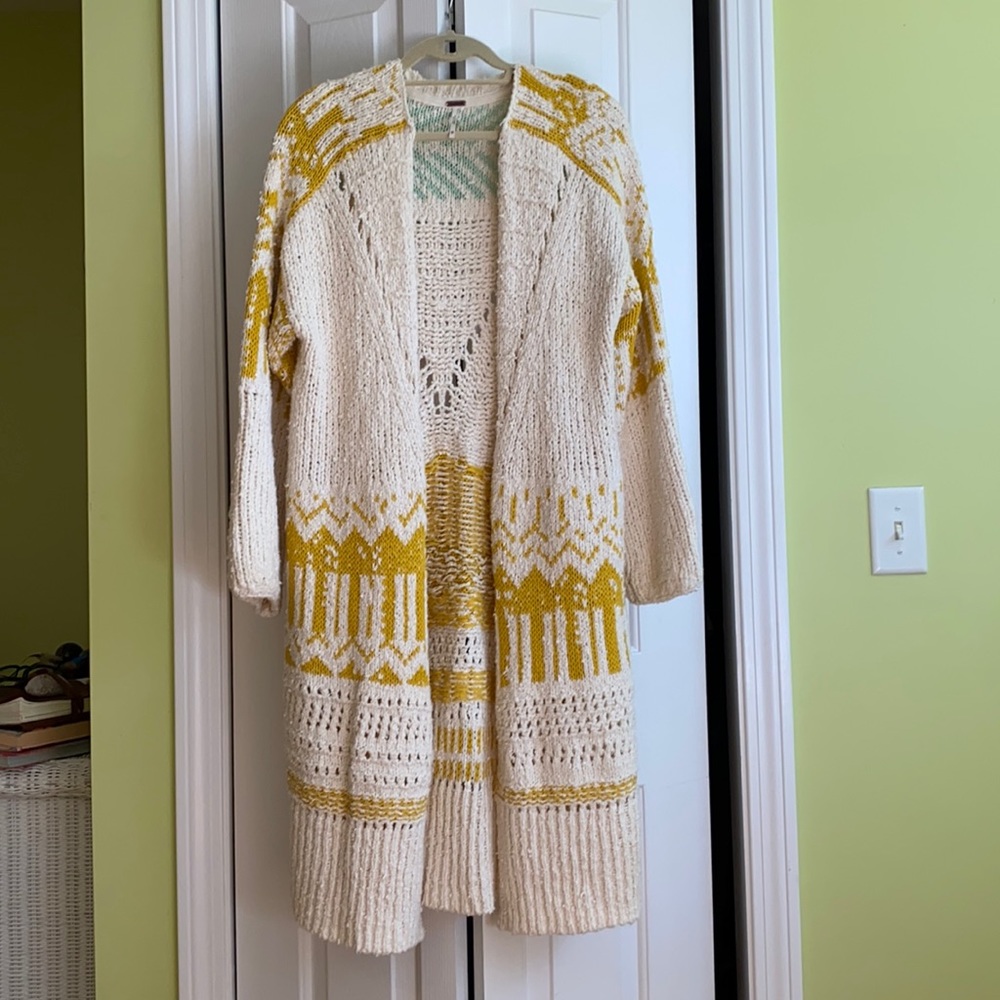 Free people open sweater BRAND NEW